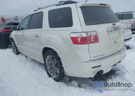 2012 GMC Acadia Denali z USA, uszkodzony, nr VIN 1GKKVTED9CJ133690